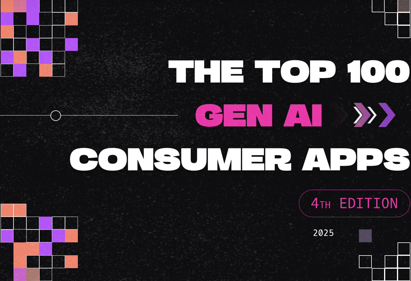 Top 100 Gen AI Consumer Apps (4th)